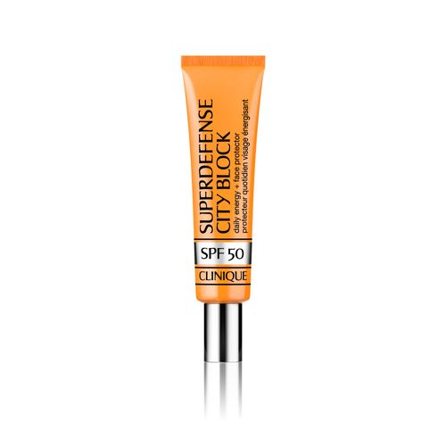 PROTECTOR SOLAR CLINIQUE CITY BLOCK SPF 50 HIGH ENERGY DAILY PROTECTOR SUPERDEFENSE