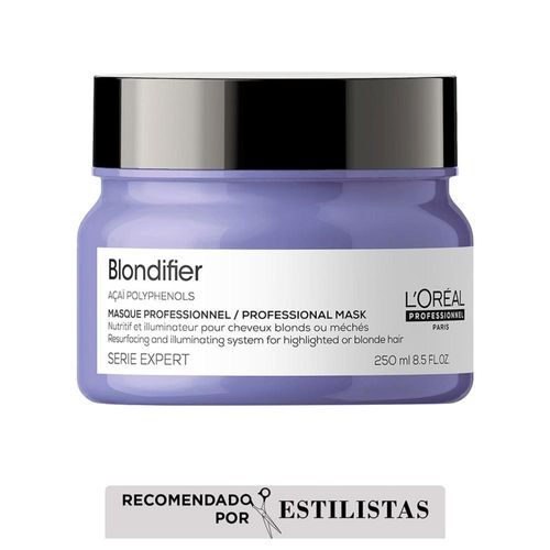 MASCARILLA BLONDIFIER NUTRICIÓN Y CUIDADO DEL RUBIO LOREAL PRO